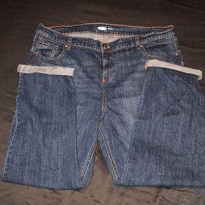 Dark boyfriend jeans